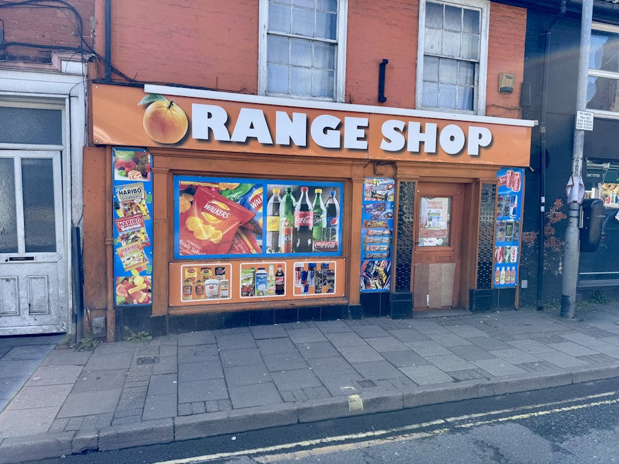 Orange Shop in Ipswich
